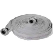 NNEVL Fire Hose Flat Hose 30 m with D-Storz Couplings 1 Inch