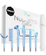 NuDerma Clinical Portable Skin Therapy Wand Anti Aging And Clarifying
