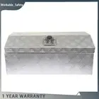 30"X13"X13" Silver Aluminum Pickup Truck Trunk Bed Tool Box Trailer Storage+Lock
