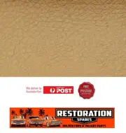 HOLDEN HK HT HG MONARO ROOF HOOD LINING ANTIQUE GOLD ROEBUCK GTS (1B)