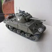 DIY 1/25 Scale USA Sherman M4A3 Tank Paper Model Military Tank Paper Model Scene