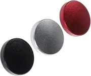 HOMSFOU 3sets Concave Camera Shutter Release Button Soft Metal for Enhanced Grip Clarity Aluminum Alloy Replacement for Camera 3pcs*3