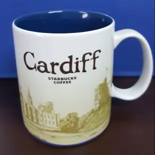 絕版starbucks星巴克icon城市杯馬克杯英國卡地夫cardiff