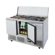 Atosa Three Doors Sliding Lid Saladette