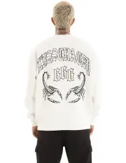 [KSCY] Affection Relaxed Sweater in White