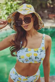 Lemon Bikini Top