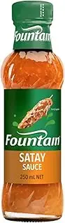 Fountain Satay Sauce Dipping and Marinade Fountain Sauces 250ml