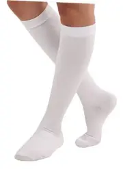 - Compression Stockings for Women and Men Plus Size 20-30 mmHg 3X-Large White
