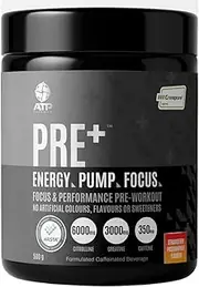 ATP Science Pre+ 500gm Strawberry Passionfruit Pre-Workout
