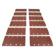 WEN Sandpaper Sheet Assorted Grits Dust Holes Hook-and-Loop Brown (12-Pack)
