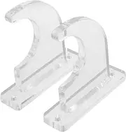 DRESSOOS 2pcs Wall Guitar Holder Mount Display Racks for Skateboard Sword Instrument Storage Space Saving Design Easy Installation Music Sports Enthusiasts