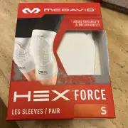 McDavid Adult Hex Force Leg Sleeve Small New