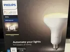 Philips Hue White BR30 Starker Kit of 2 Smart Bulbs and Hue Bridge - Soft White