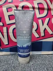 Bath & Body Works FROSTED COCONUT SNOWBALL Fragrance Body Cream 8 oz (FF)