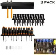 Storage Rack Shelves Metal Tool Organizer Hammer Pliers Screwdriver Wall Mounted