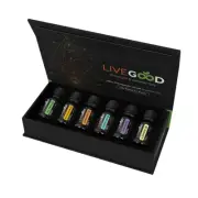 Livegood Essential Oils Lemon Lavender Tea Tree Peppermint Frankincense Immunity