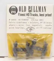 Old Pullman 40001, Bettendorf Trucks, 50-Ton AAR, HO Scale