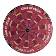 2024 State of Origin QLD Queensland Maroons Dart Board Man Cave Bar Gift
