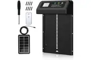 YES4PETS Automatic Aluminum Chicken Coop Door Timer Solar Panel Remote Control Anti Pinch
