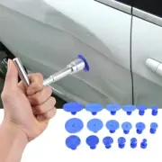 Car Dent Repair Puller Kit 18pcs Plastic Glue Tabs T Handle Universal Remover