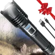 Super Bright USB Rechargeable COB LED Work Light Flashlight Folding Torch Lamp