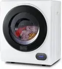 Compact Clothes Dryer, 1.5 Cu. Ft. 850W Electric Dryer, 120V Vented Portable Dry