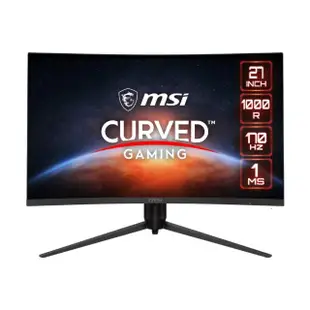 【MSI 微星】G271CQP E2 27型 VA WQHD 170Hz 曲面電競螢幕(Adaptive sync/1ms/HDR/人體工學/減藍光/1000R)