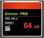 GYWY 64GB CompactFlash Memory Card UDMA Speed Up to 160MB/s Camera CF Card