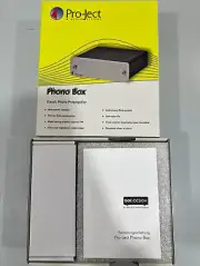 Project Phono box MM/MC Phono (Silver) in 100-240V, Made in Europe