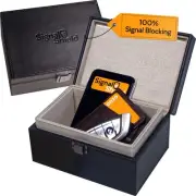 Faraday Box for Key Fobs, RFID Protector Box for Car Keys, Signal Blocker Cag...