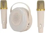 Mini Portable Karaoke Machine, Enhanced K38 Speaker Microphone Set for Family Parties, Connectivity, Ideal for Children Home Outdoor Events