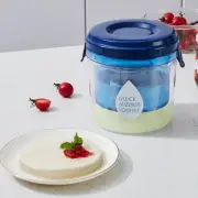 Greek Yogurt Strainer Fine Mesh Yogurt Filter with Lid Reusable Plastic HuSpm