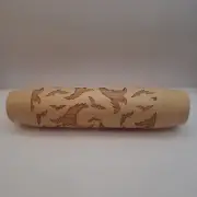 Ghosts Design Rolling Pin Embossing Halloween Cookies Halloween NEW