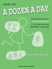 A DOZEN A DAY - PIANO - BOOK 1 - ELEMENTARY - WILLIS MUSIC 413366