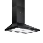 NNEDSZ Pyramid Range Hood Rangehood 600mm 60cm Kitchen Canopy Black