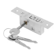Invisible/Door Lock, Sliding Door Hook Lock, Alloy Lock Body, Frame Glass D K8Q1
