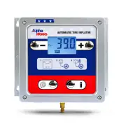 Tire Pressure Gauge LCD Display Inflator Wall Mountable Automatic 110-240VAC + A