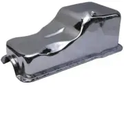 Ford Chrome Steel Oil Pan Small Block 351W Mustang Front Sump Mercury F100 GT