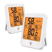 Indoor Thermometer Digital Hygrometer Room Thermometer Humidity Monitor with ...