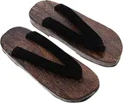 [CATIEBYE] Japanese Round Toe Clogs Mirror Wall Decoration Clothes Rack Antique Slippers Ceiling Stickers Japanese Slippers Decorative Pushpins Dashboard Animals Jewelry Hooks Figurine Wooden