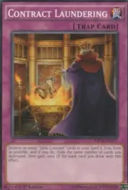 B163 YUGIOH TRAP CARD CONTRACT LAUNDERING MP16-EN171