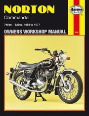 Haynes Workshop Manual For Norton Commando 750 & 850 68-77