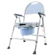 特價老人坐便器殘疾病人坐便椅不銹鋼加厚座便椅家用洗澡折疊移動馬桶創新