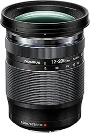 Olympus OM System M.Zuiko Digital 12-200mm F3.5-6.3 for Micro Four Thirds System Camera, Outdoor 16.6X Powerful Zoom, Weather Sealed Design