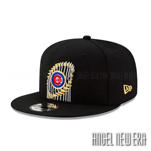 【NEW ERA】MLB 芝加哥 小熊 百年冠軍 紀念帽 經典黑 獎盃 9FIFTY【ANGEL NEW ERA】