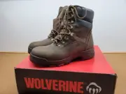 NEW MENS WOLVERINE CABOR W10317 8" WORK BOOTS SZ 9 M