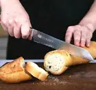 Bread Knife 67 Layers Damascus Steel Wood Handle Serrated Cheese Cake Slicing L