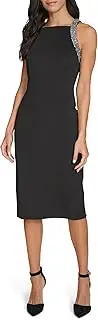 [Calvin Klein] Women's Hotfix Holiday Sheath Dress