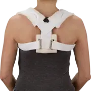 DeRoyal 3-Way Clavicle Strap, Buckle Closure or Hook and Loop Closure
