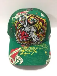 在飛比找Yahoo!奇摩拍賣優惠-Ed Hardy  老虎頭 大顆 爪抓 彩色水鑽  保證不掉